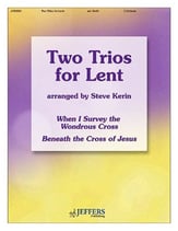 Two Trios for Lent Handbell sheet music cover